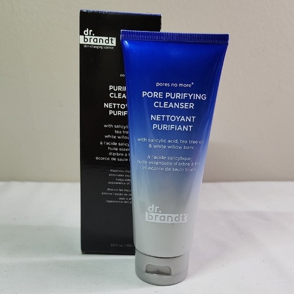 Dr. Brandt Pore Purifying Cleanser - Black and Blue Packaging - Picture 3 of 7